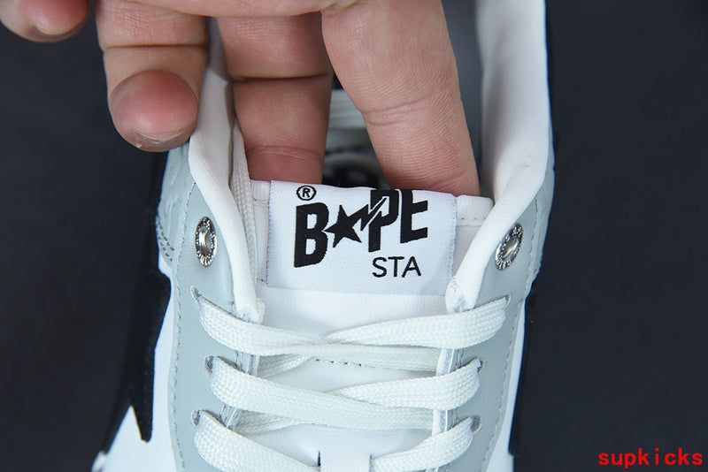 A Bathing Ape Bape Sta Low Grey Black