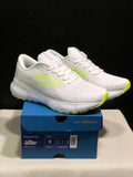 Brooks Glycerin GTS 20 Shock-absorbing Wear-resistant Running Shoes White/Fluorescent Green