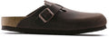 Birkenstock Boston Oiled Leather Habana 860131 Brown Fashion Slippers