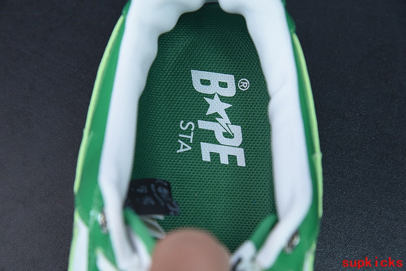 A Bathing Ape Bape Sta Low Green
