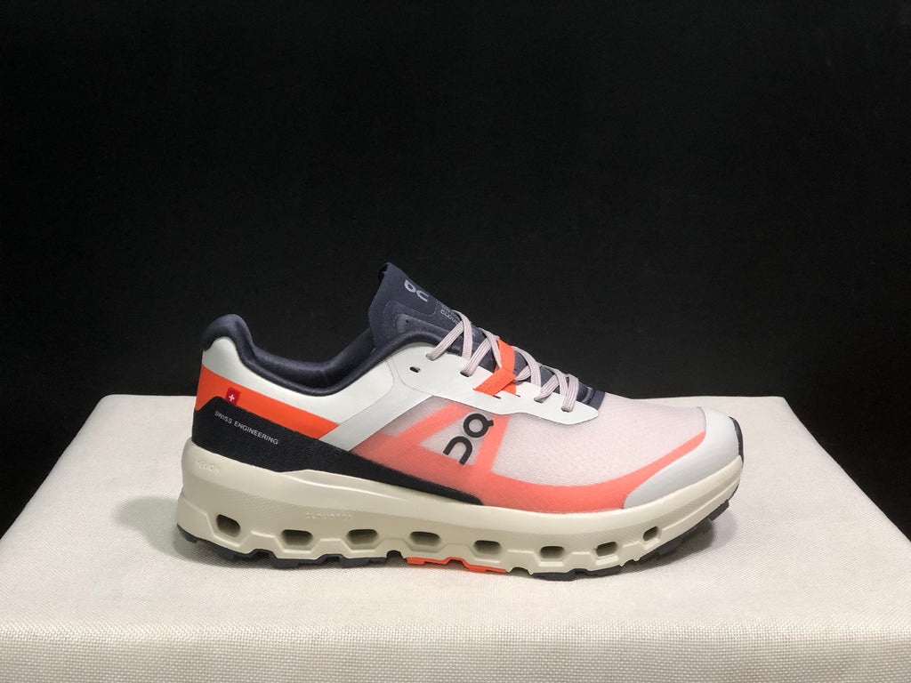 On Running Cloudvista 2 Waterproof Trail Running Shoes Navy/Ivory/Flame