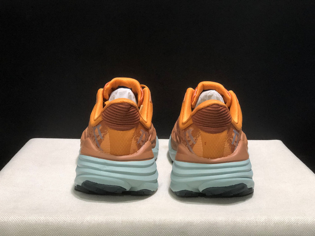 Hoka One One Stinson 7 Comfortable Anti-slip Outdoor Running Shoes Sneakers Orange