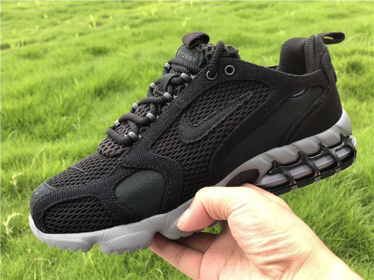 Nike Air Jordan Zoom Spiridon Cage 2 Stussy Black Sneakers