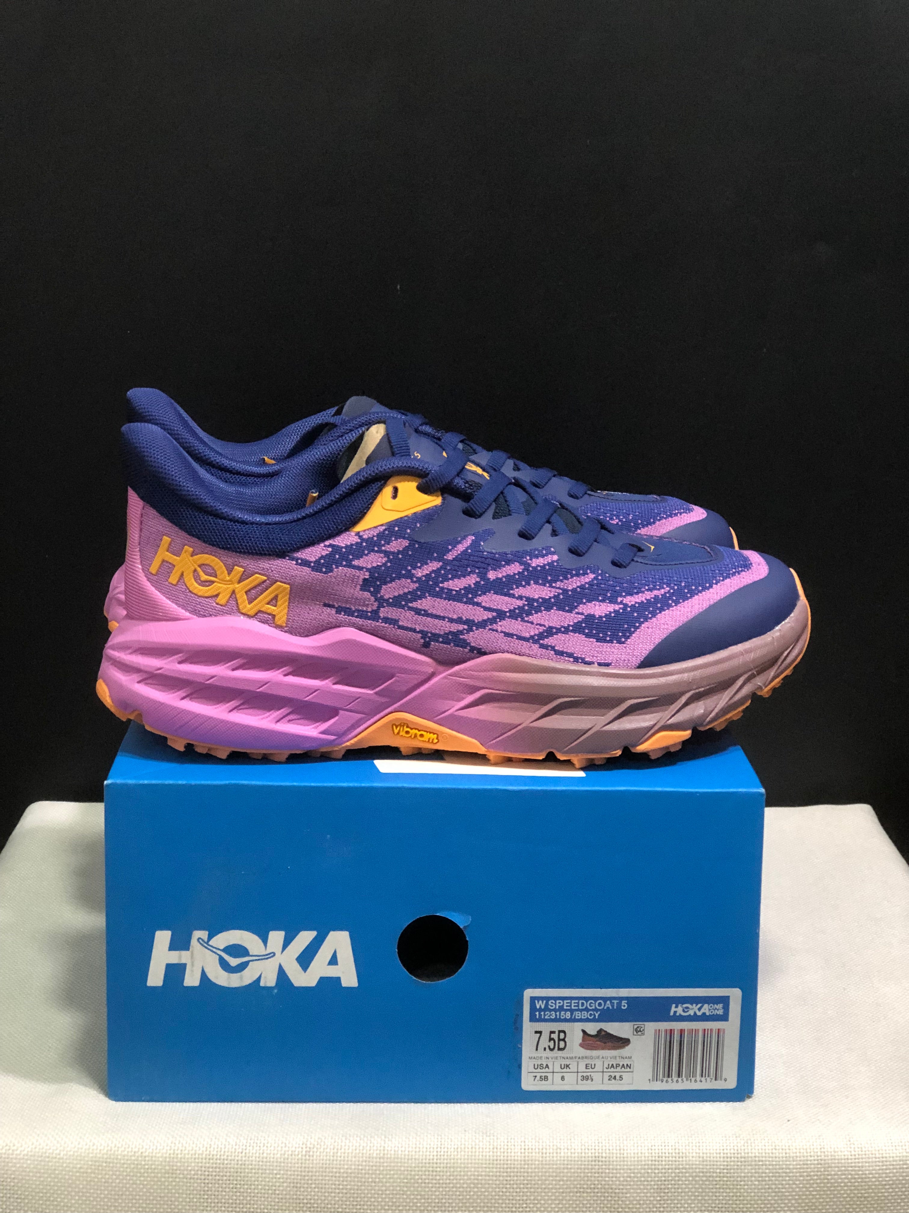 Hoka One One Speedgoat 5 Women's Trail Running Shoes Sneakers Purple