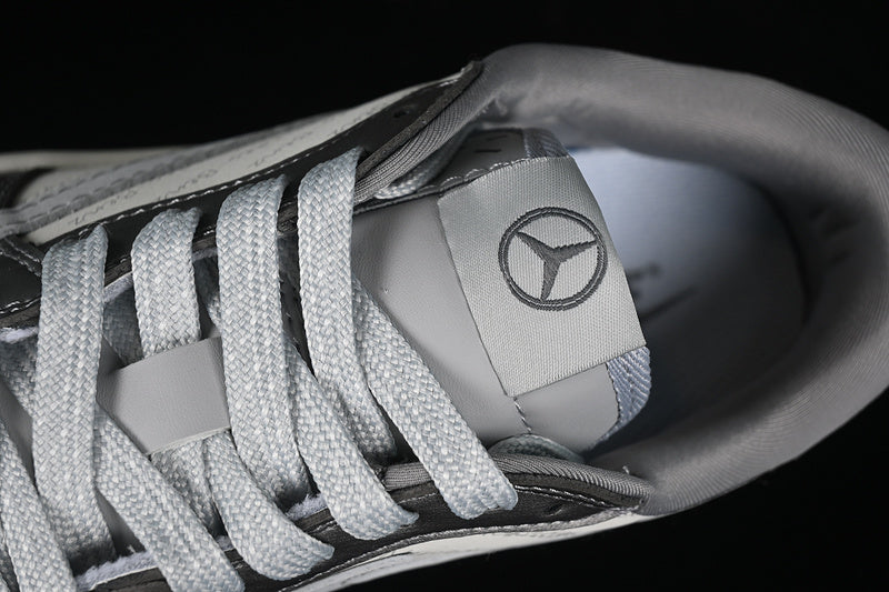 Travis Scott Fragment Design Nike Air Jordan 1 Low OG SP White Silver Grey Sneakers