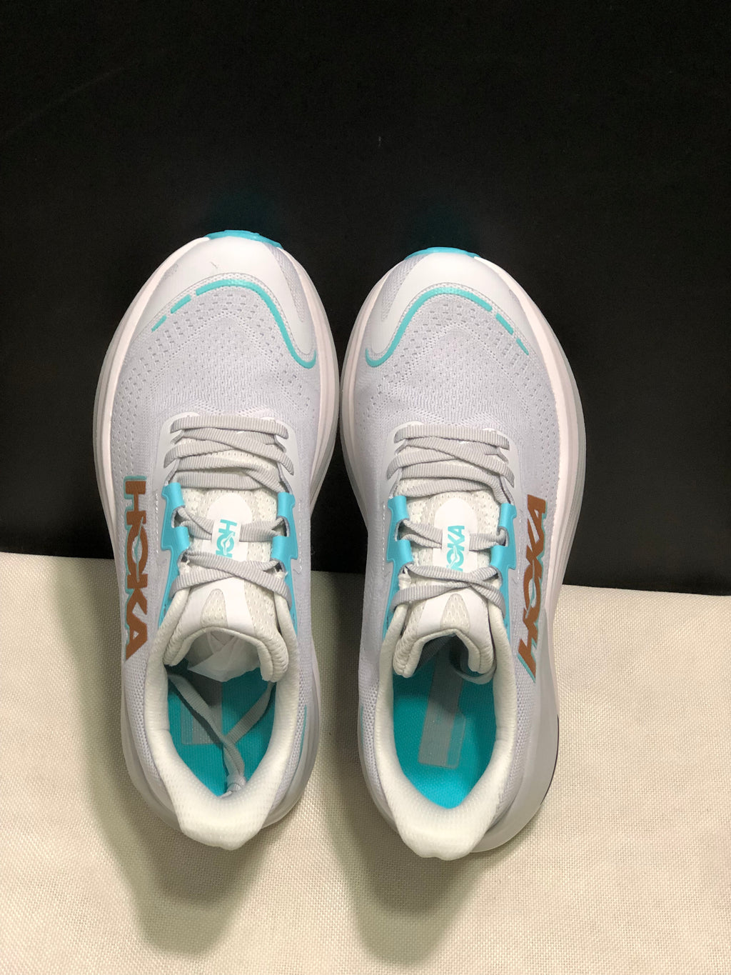 Hoka One One Skyward X Anti-slip Wear-resistant Running Shoes Sneakers Silver