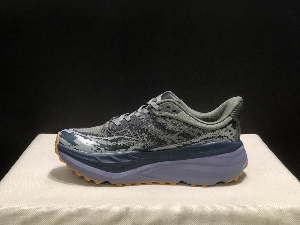 Hoka One One Stinson 7 Comfortable Anti-slip Outdoor Running Shoes Sneakers Gray