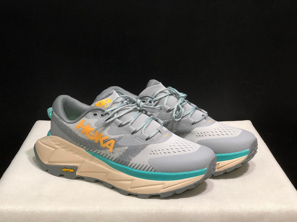 Hoka One One Skyline Float X Outdoor Running Shoes Sneakers Silver