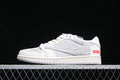 Travis Scott Fragment Design Nike Air Jordan 1 Low Supreme OG SP Light Grey White Fashion Sneakers