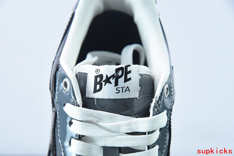 A Bathing Ape1 Bape Sta Low Black Gray