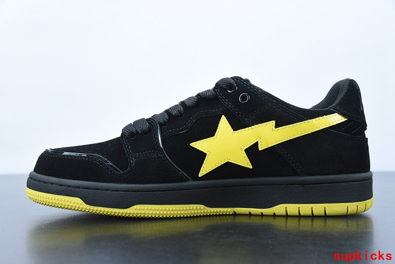 A Bathing Ape Bape Sta Sk8 Black Yellow