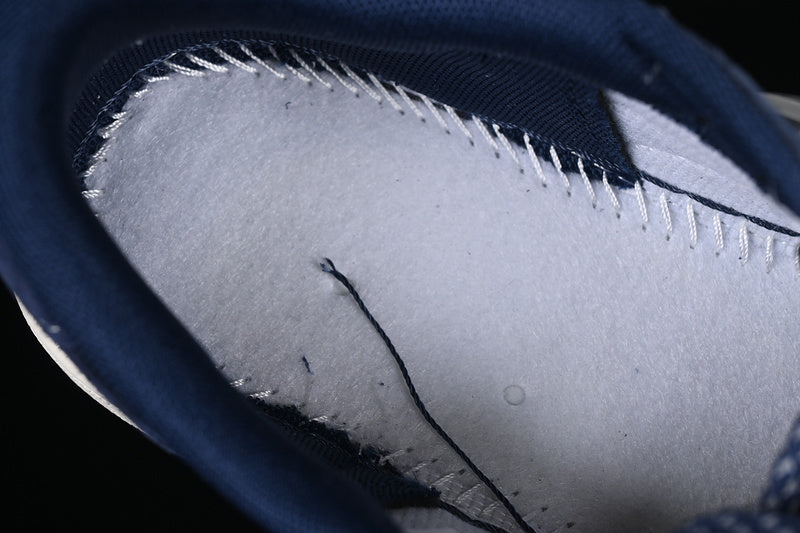 Travis Scott Fragment Design Nike Air Jordan 1 Low Gucci OG SP White Blue Sneakers