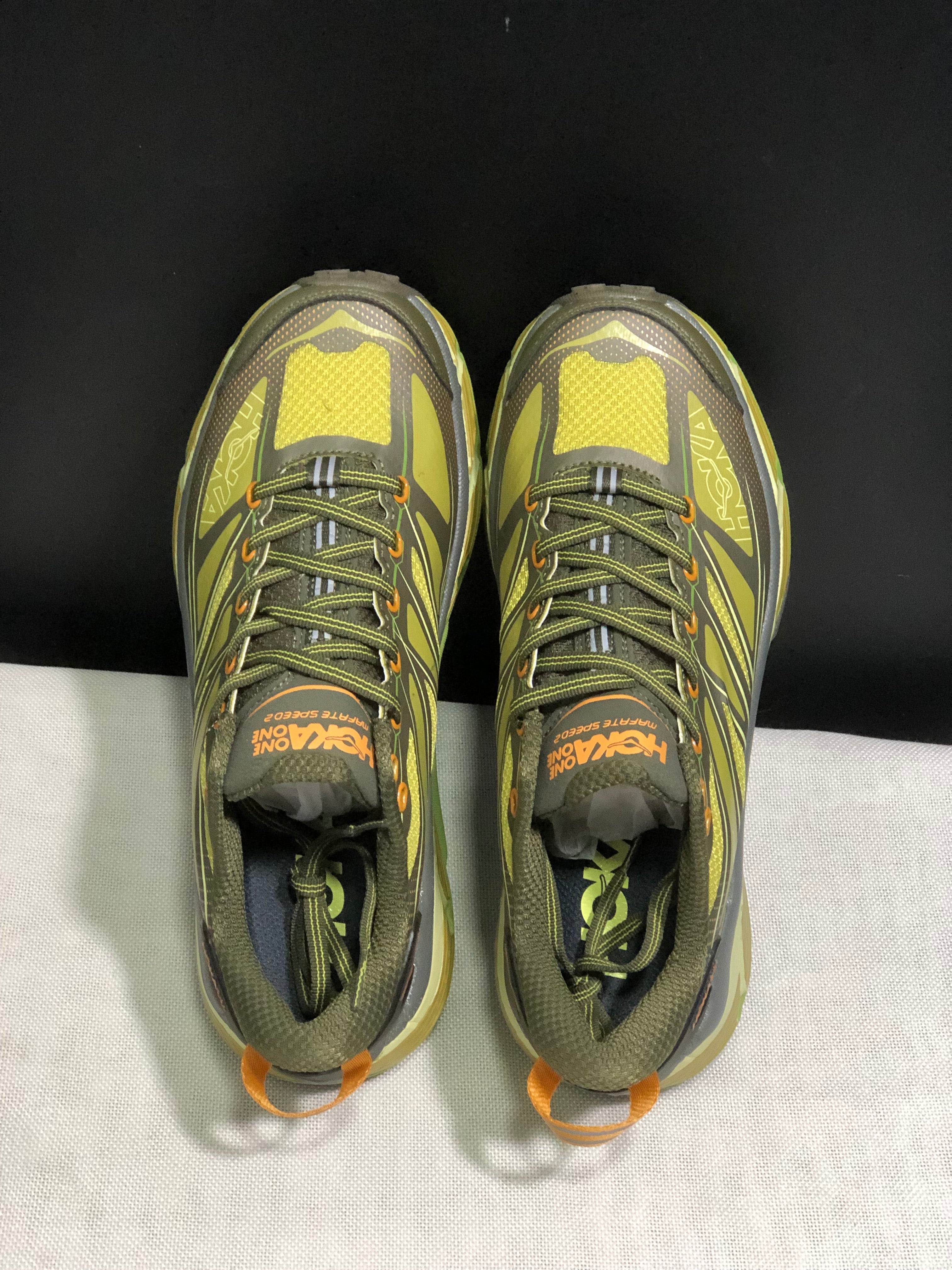 Hoka One One Mafate Speed 2 Mountain Anti-slip Running Shoes Sneakers Brown