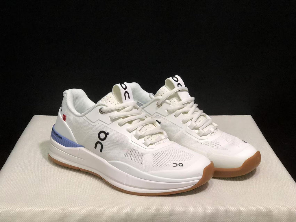 On Running The Roger Rro Durable And Breathable Tennis Shoes White/Sky Blue