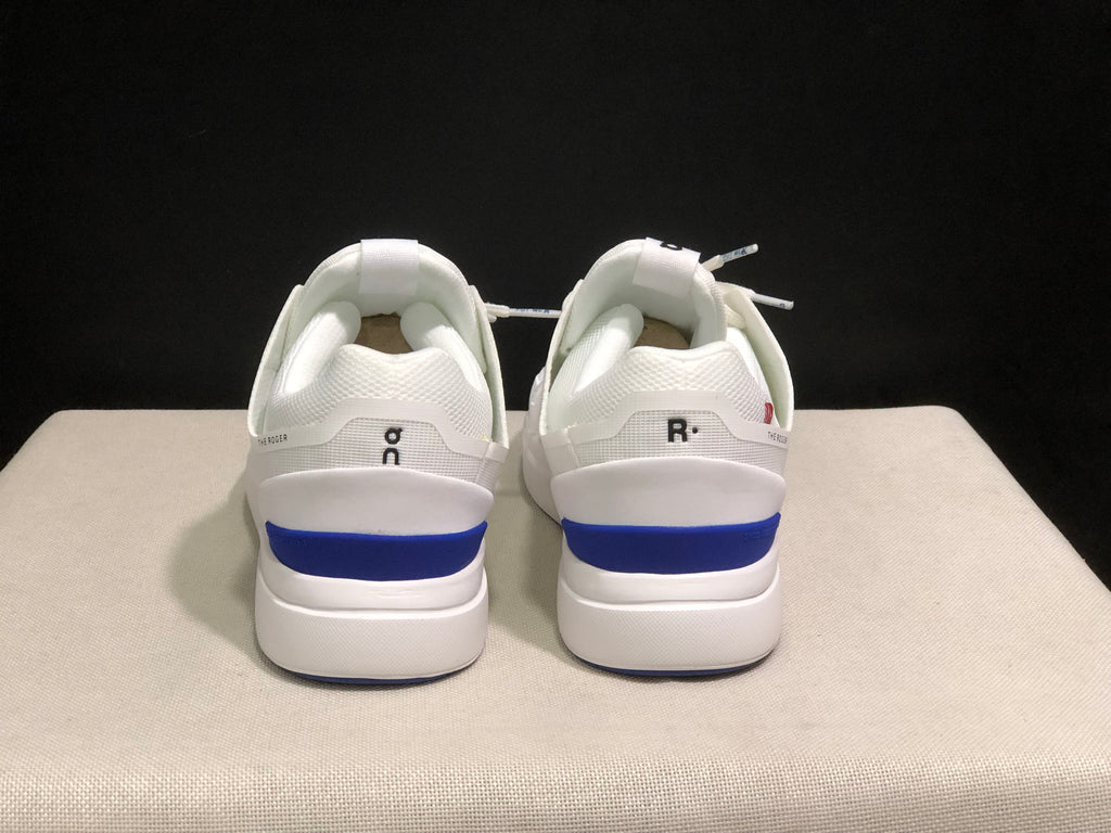 On Running The Roger Spin Breathable Mesh Sneakers White/Indigo