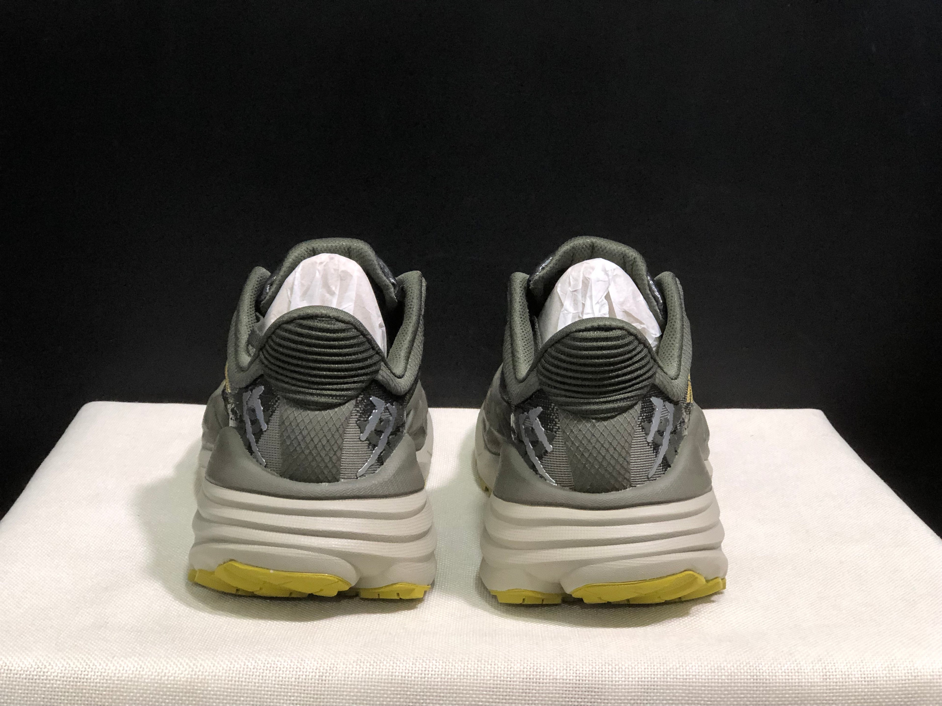 Hoka One One Stinson 7 Comfortable Anti-slip Outdoor Running Shoes Brown Sneakers