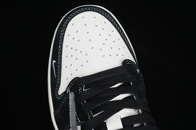 Travis Scott Fragment Design Nike Air Jordan 1 Low OG SP Off White Grey Black Sneakers