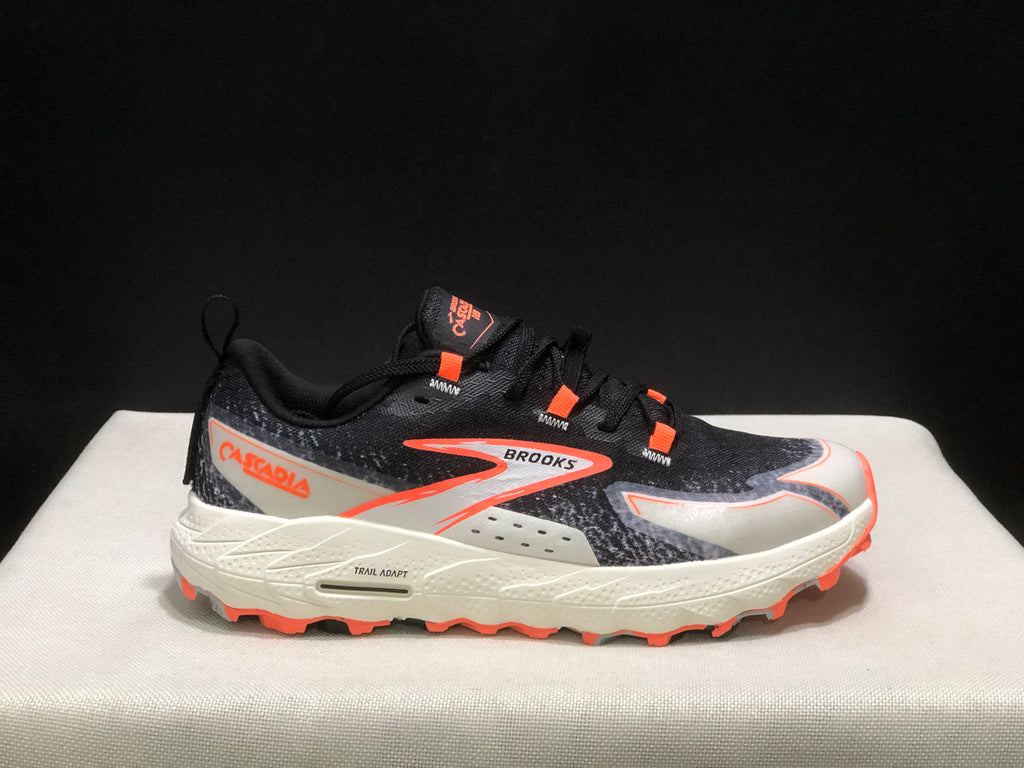 Brooks Cascadia 18 Low-top Running Shoes Black/Blue Wash/Flame