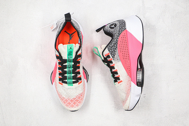 Nike Air Jordan Zoom Renegade Black White Red Sneakers