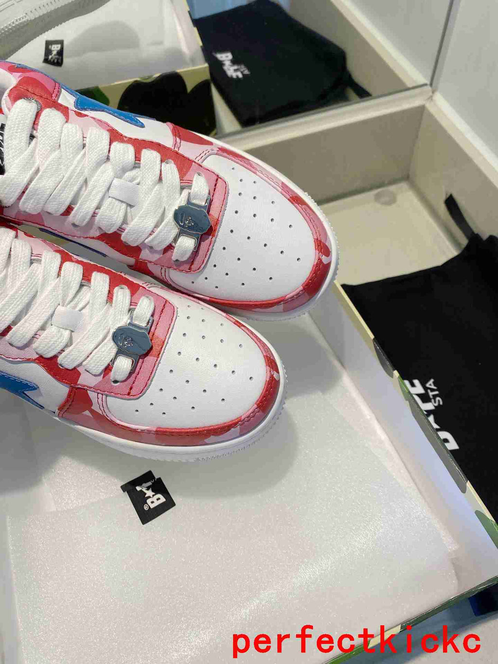 A Bathing Ape Bape Sta Low Pink Camo