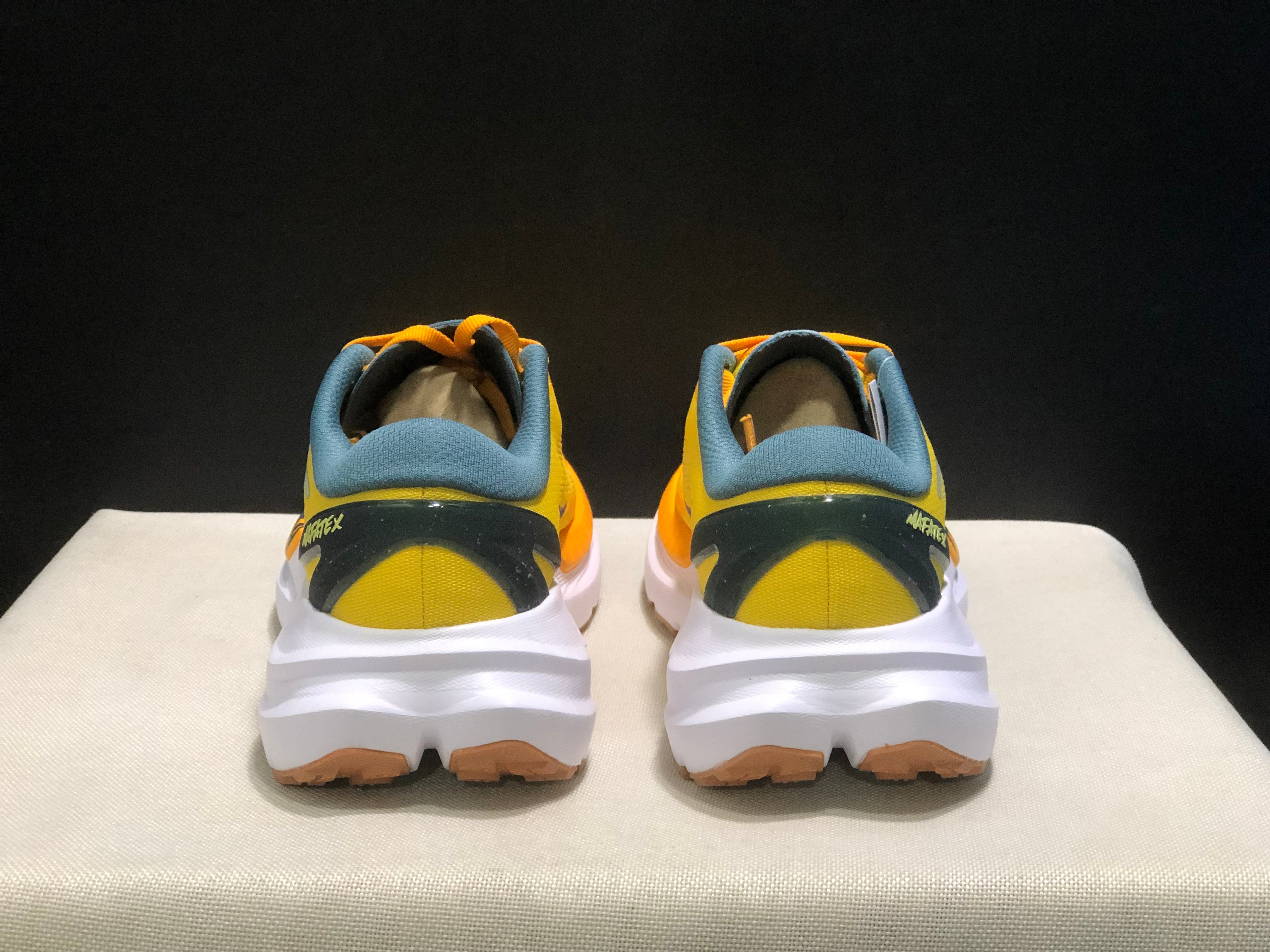 Hoka One One Mafate X Lightweight Fashion Running Shoes Sneakers Yellow