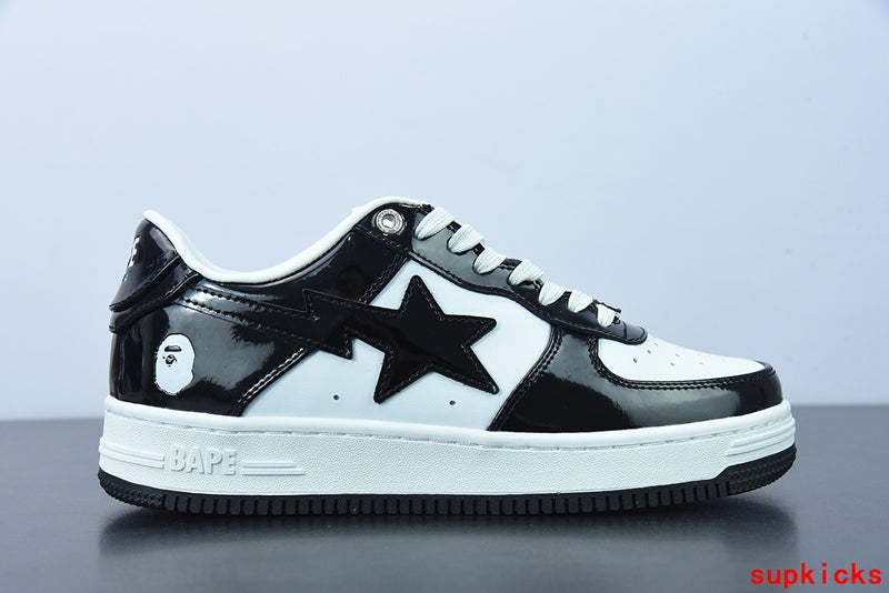 A Bathing Ape1 Bape Sta Low Black